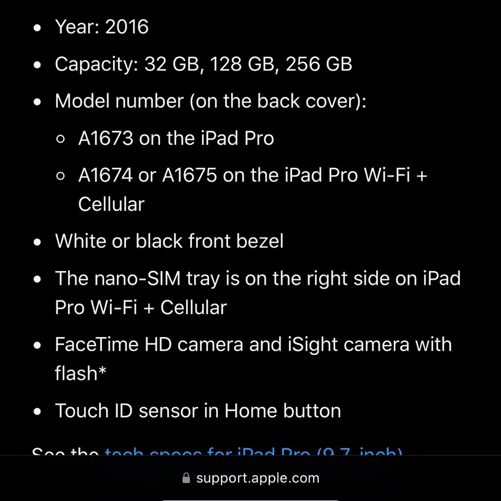 iPad Pro 9.7